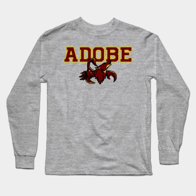 Adobe High School Scorpiodies Eleanor Long Sleeve T-Shirt by shanestillz